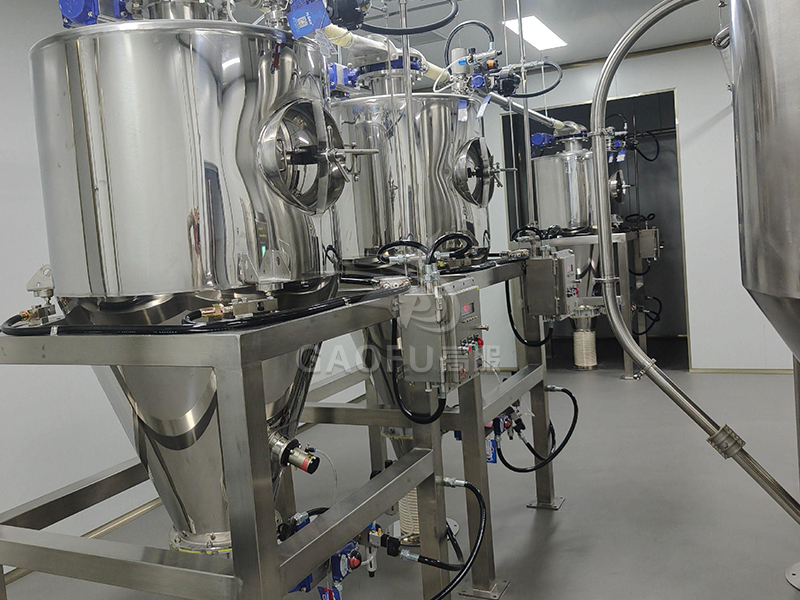 饃干輸粉配料系統(tǒng) 配料系統(tǒng)客戶現(xiàn)場